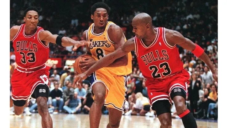La relación Kobe-Jordan, destacada en la serie