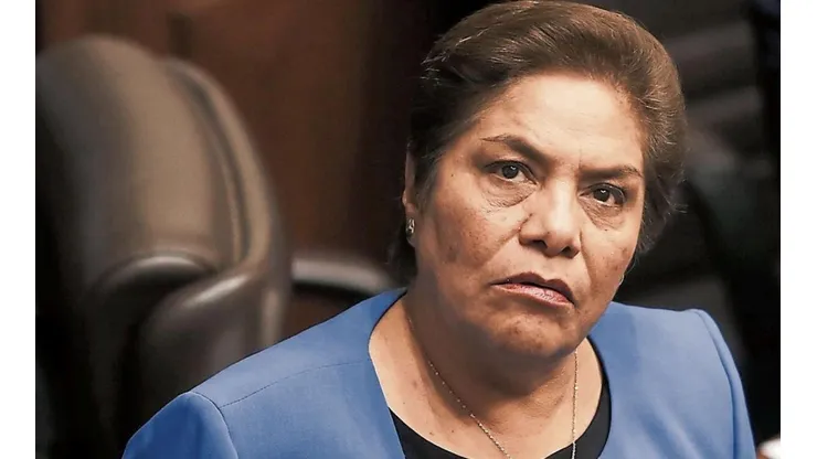Luz Salgado fue congresista hasta la disolución del parlamento.