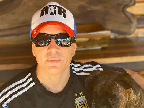 Con su perro y comiendo, Pablo Lescano tiró un fotón: "Qué onda locro"