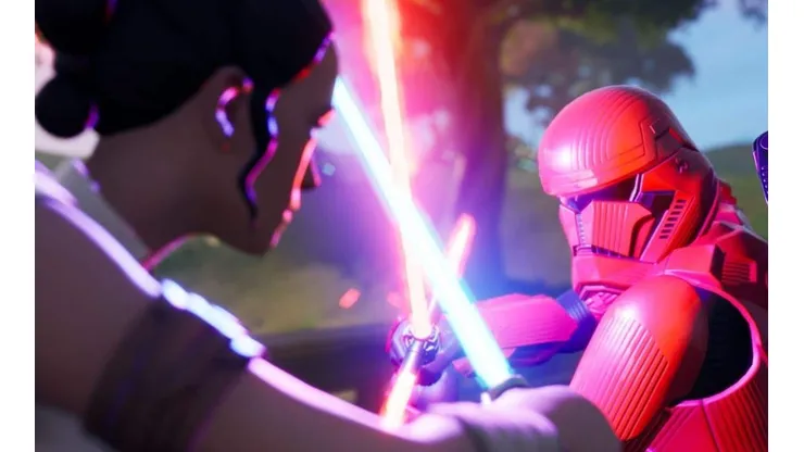 Los Sables de Luz regresan a Fortnite para celebrar el día de Star Wars