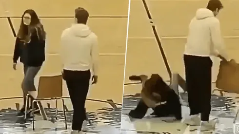 Video viral: este hombre ganó el juego de la silla de una manera diabólica