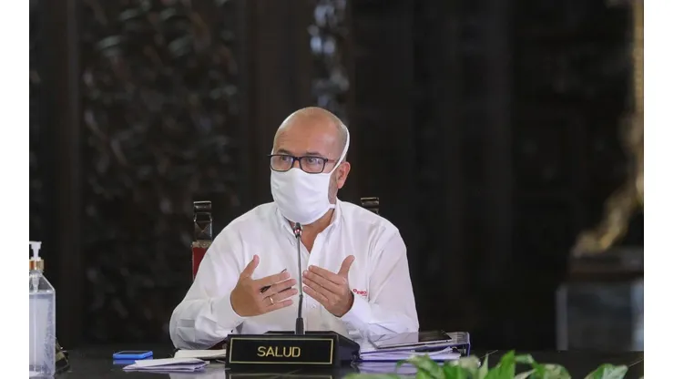 Víctor Zamora es el ministro de Salud del Perú.