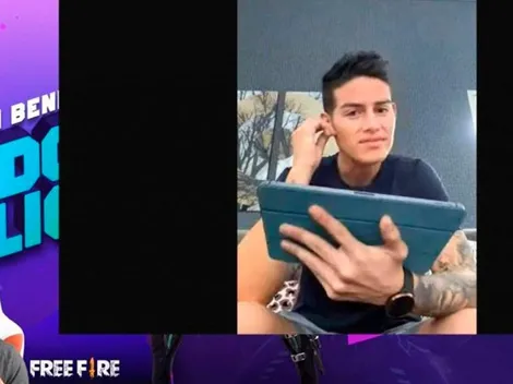 James la rompe en los videojuegos: ahora ganó en el Free Fire