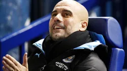 Pep Guardiola, atento al fútbol argentino.