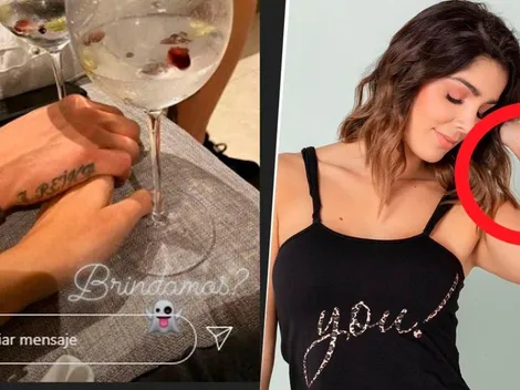 Por un tatuaje: Andreina Fiallo delató su posible relación amorosa con Javier Reina