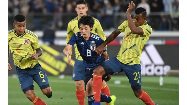 Sebastián Villa en la Selección Colombia.