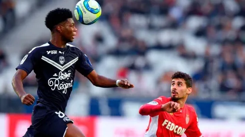 Aurélien Tchouaméni en Girondins de Burdeos.