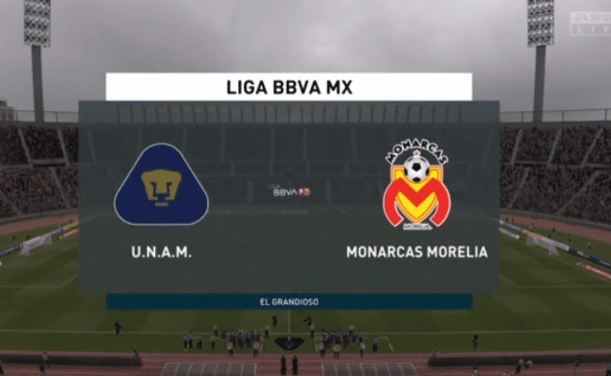 Qué canal transmite Pumas UNAM vs. Morelia por la eLiga MX - Bolavip