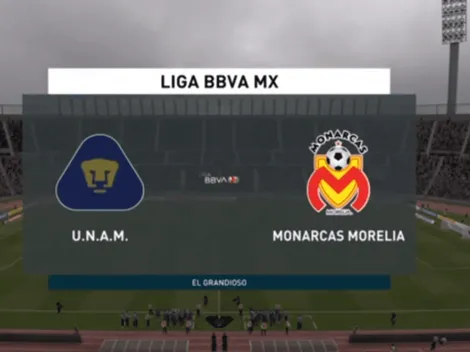 Qué canal transmite Pumas UNAM vs. Morelia por la eLiga MX