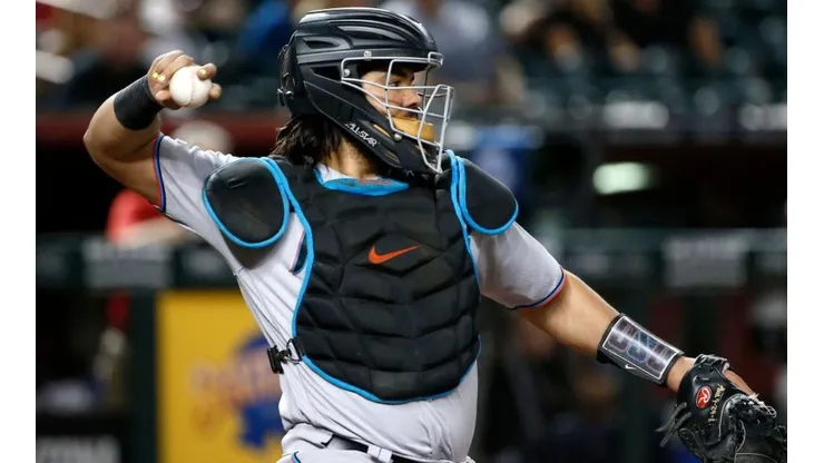 Los secretos para el éxito del cátcher de los Marlins, Jorge Alfaro