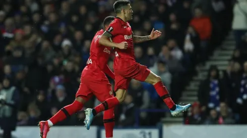 Charles Aránguiz en Bayer Leverkusen.