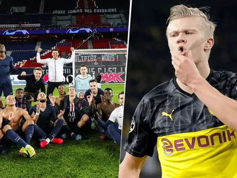 La respuesta de Haaland a los jugadores del PSG que se burlaron de él