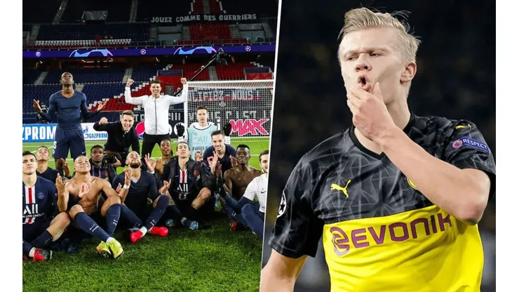 La respuesta de Haaland a los jugadores del PSG que se burlaron de él