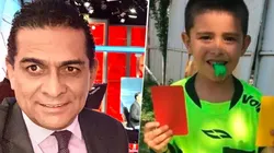 Su lado más tierno: Ramos Rizo sorprendió a un niño que aspira ser árbitro