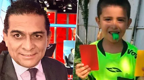 Su lado más tierno: Ramos Rizo sorprendió a un niño que aspira ser árbitro