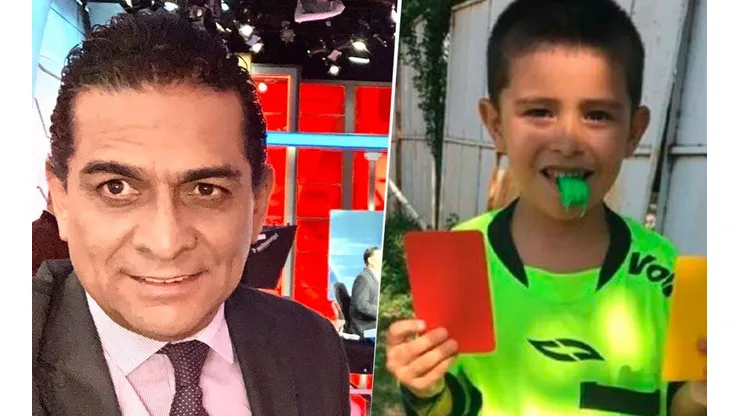 Su lado más tierno: Ramos Rizo sorprendió a un niño que aspira ser árbitro
