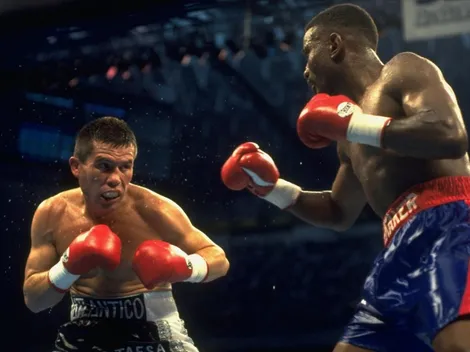 Desde chiquito se estudia a Julio Cesar Chávez y Pernell Whitaker