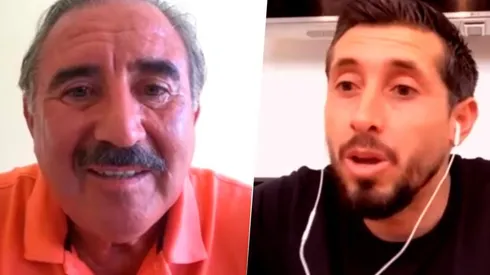 Héctor Herrera le agradeció a Rubén Ayala el hábito que le enseñó