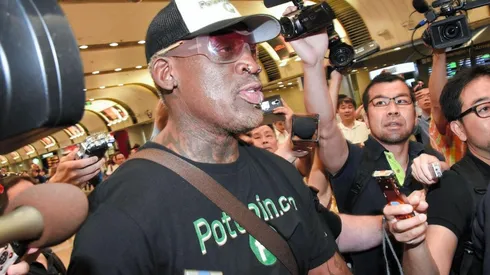 La historia de cuando Rodman sufrió un cristalazo en México