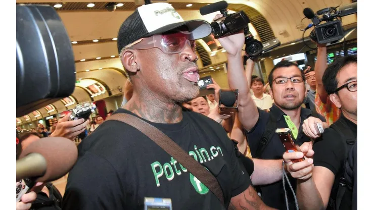La historia de cuando Rodman sufrió un cristalazo en México