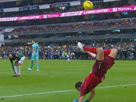 "Escorpión": el día que Marchesín hizo delirar al Azteca