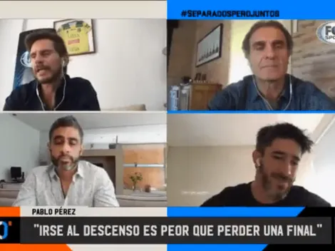 Pablo Pérez y la final de la Libertadores: "Un descenso duele más"
