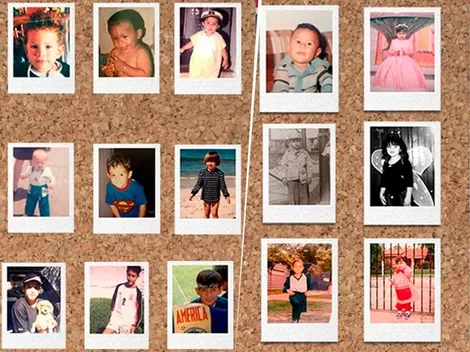 América reta a los aficionados a reconocer a sus jugadores de niños