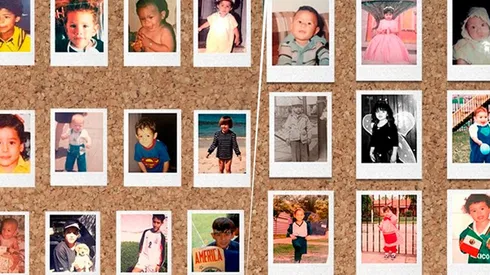 Así lucían algunos jugadores y jugadoras cuando eran niños. Foto: @Club_America