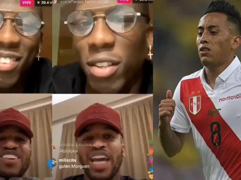 Se pasó: Luis Advíncula llamó "chupacue.." a Cueva en el en vivo con Farfán