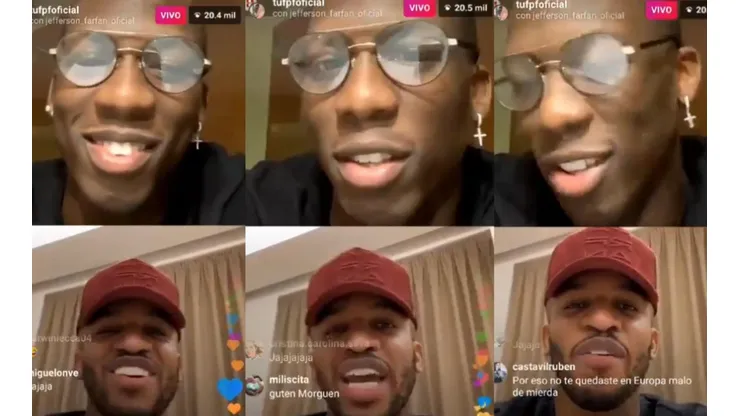 Farfán y Advícula conversaron la noche de este miércoles.