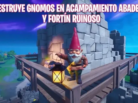 Donde están los gnomos para destruir en Fortnite - Ubicaciones