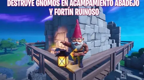 Donde están los gnomos para destruir en Fortnite - Ubicaciones