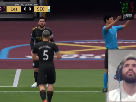 "Tomatelá Kun, te voy a sacar a la m***", Agüero se volvió loco con su propia carta en el FIFA 20
