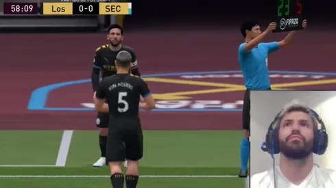 "Tomatelá Kun, te voy a sacar a la m***", Agüero se volvió loco con su propia carta en el FIFA 20