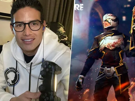 James vs. Ospina: los ídolos se enfrentarán en Free Fire por una buena causa