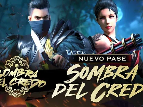 Primer vistazo al nuevo Pase Élite de Free Fire: Sombra del Credo, y sus recompensas