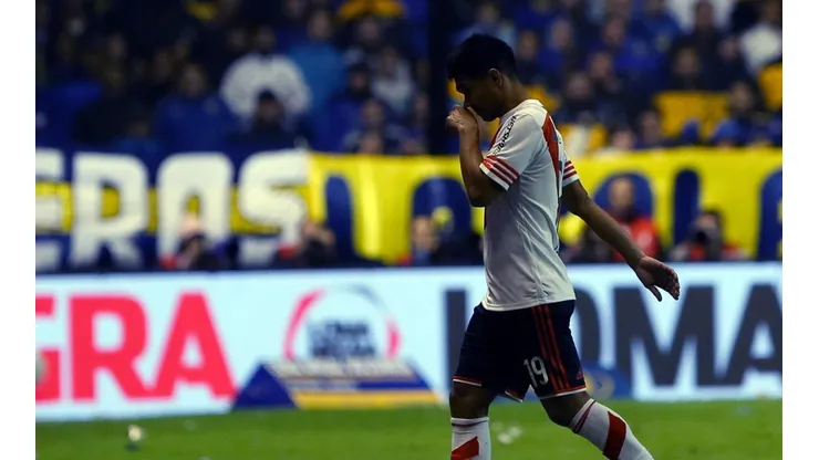 Foto de Teófilo Gutiérrez, delantero de River.