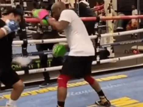 Coach Money: los dos prospectos que ya aprenden del talento de Mayweather
