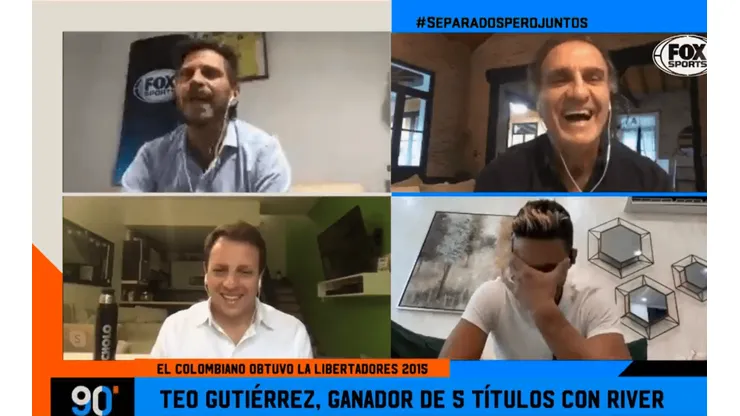 Hermoso cruce entre Ruggeri y Teo: "Tendría que haber jugado con nosotros"