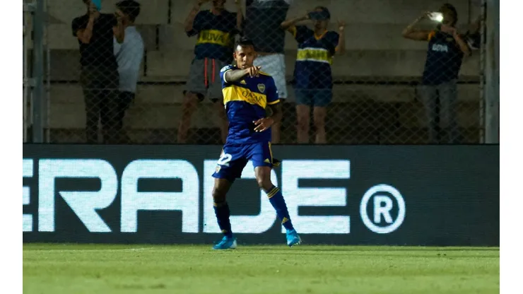 Foto de Sebastián Villa, jugador de Boca.
