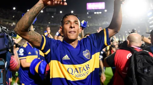 Foto de Sebastián Villa, jugador de Boca.