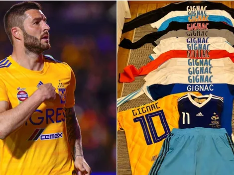 Aficionado del Olympique de Marsella presumió playera de Tigres
