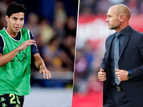 Paco Jémez intentará llevar a Diego Lainez al Rayo Vallecano