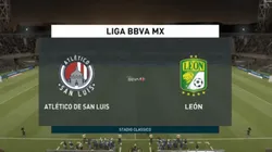 Qué canal transmite Atlético San Luis vs. León por la eLiga MX