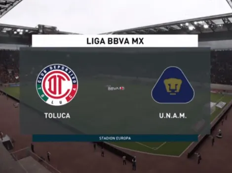 Qué canal transmite Toluca vs. Pumas UNAM por la eLiga MX