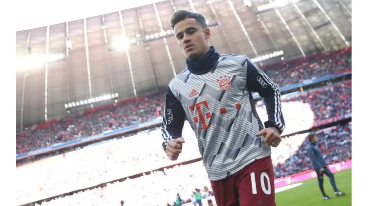 Philippe Coutinho está cedido en Bayern Munich.