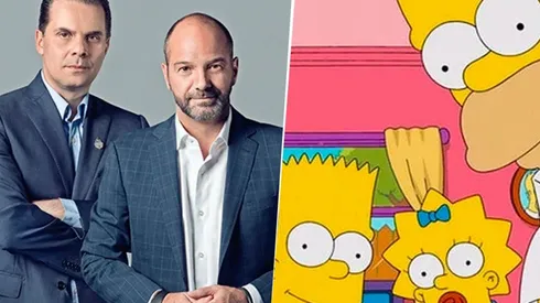 Christian Martinoli y Luis García fueron convertidos en personajes de Los Simpson.