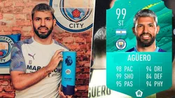 No podemos más: la felicidad del 'Kun' Agüero por su carta 99 en el FIFA 20