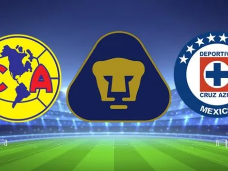 América, Pumas y Cruz Azul pelean el mundial de escudos de Marca