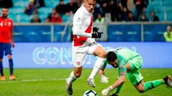 Guerrero le anotó su gol número 13 a Chile.